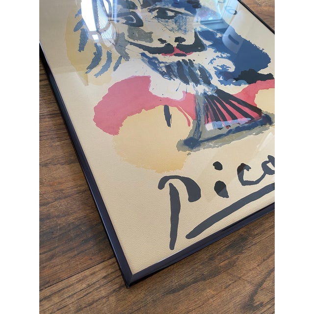 Pablo Picasso Vintage Pablo Picasso "Portraits Imaginaires" Musketeer Lithograph Poster For Sale - Image 4 of 11