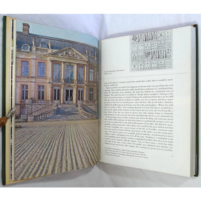 Green 1960s Illustrated Book, Nancy Mitford's Madame De Pompadour For Sale - Image 8 of 13