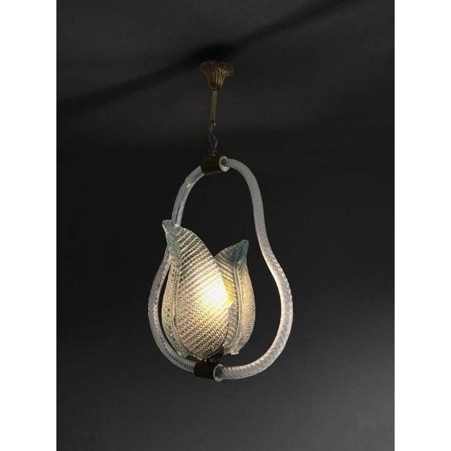 Murano Glass Ceiling Fixture from Barovier & Toso, 1960s For Sale - Image 16 of 18