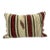 Turkish Hemp Pillow Cushion Natural Brown Red Beige Pillow Cushion Cover 16" x 24" For Sale