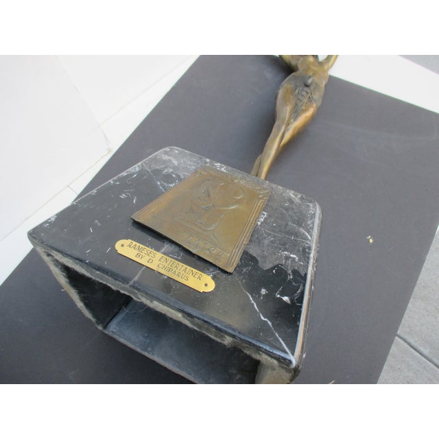Art Deco Style Chiparus " Rameses Entertainer" For Sale - Image 9 of 11