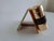 Brown Mid-Century Modern Brass Travel Shaving Kit in Leatherette Case, 1960 For Sale - Image 8 of 18