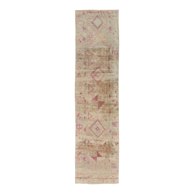 Galerie Shabab Collection Mid-20th Century Turkish Anatolian Runner For Sale