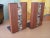Brown Mid Century Martz / Marshall Studio Style Mixed Woods Bookends - A Pair For Sale - Image 8 of 13