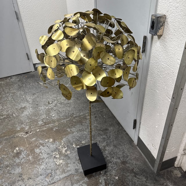 Brutalist Curtis Jeré “Raindrops” Tree Sculpture For Sale - Image 3 of 12