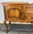Vintage French Louis XVI Style Bench Cabinet in Oak For Sale - Image 4 of 11