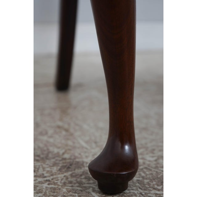 Set of 6 Henkel Harris Mahogany Queen Anne Dining Chairs For Sale - Image 12 of 18