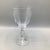 Glass Morgantown "Eton" Water Goblets Cut Ball Stem, With Cross Hatch Band -Set of 5 Crystal Glasses For Sale - Image 7 of 13