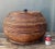 Vintage Pencil Reed Lidded Basket For Sale - Image 9 of 12