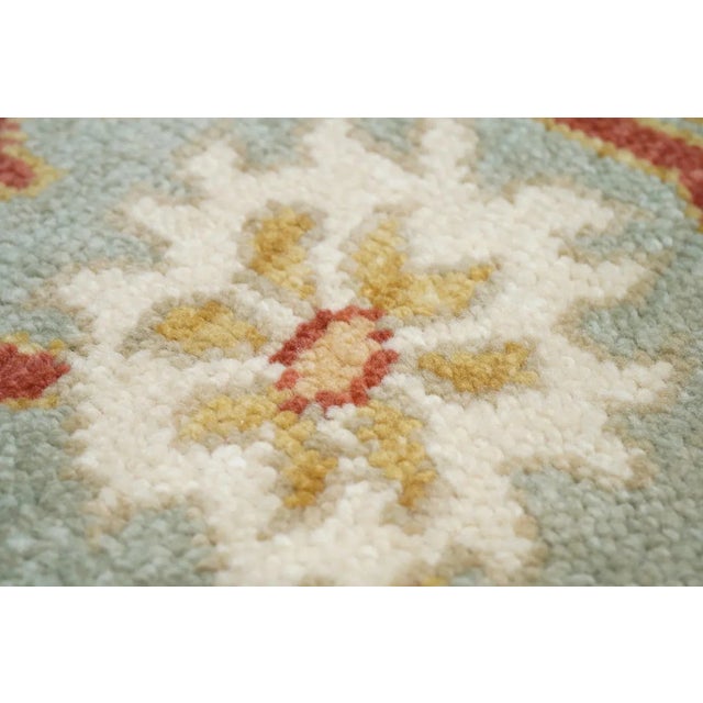 Green Oushak Rug 8' X 9'11'' For Sale - Image 8 of 11