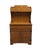 American Ethan Allen Heirloom Nutmeg Maple 34" Shutter Door Server W. Open Hutch For Sale - Image 3 of 14