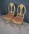Early 20th Century Louis XVI Style Gilded Wood Chairs, Set of 2 For Sale - Image 5 of 18