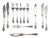 Art Nouveau Iris Pattern Fish Cutlery in Silver from Henin & Cie, 1900s, Set of 12 For Sale