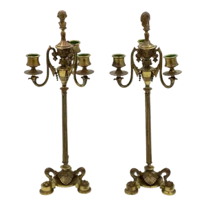Pair of Antique French Candelabra Grand Tour