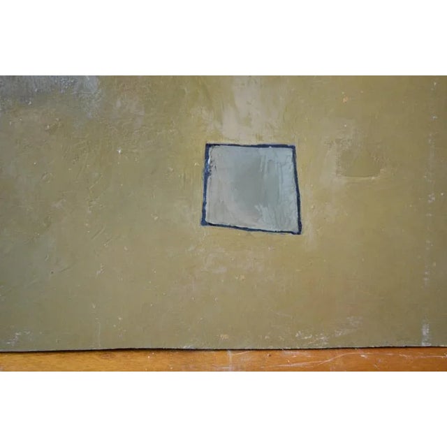 Jb Thierry, Abstract Painting, 1963, Paint on Masonite For Sale - Image 4 of 6