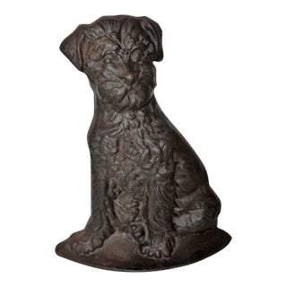 Monumental 19Thc Cast Iron Dog For Sale