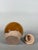 Asian Covered terracotta vase with amber glaze, Tang Dynasty (618-907) For Sale - Image 3 of 5