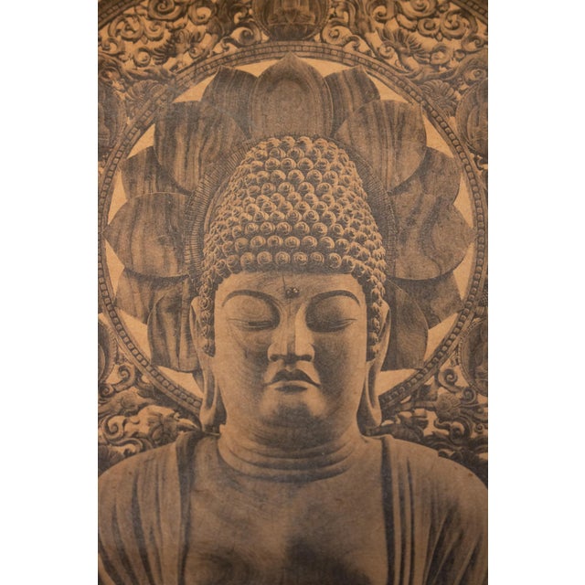 1900-1976 "The Buddha of Infinite Light", Signed by Kubo Tsugunari, Japanese Scroll For Sale In Dallas - Image 6 of 16