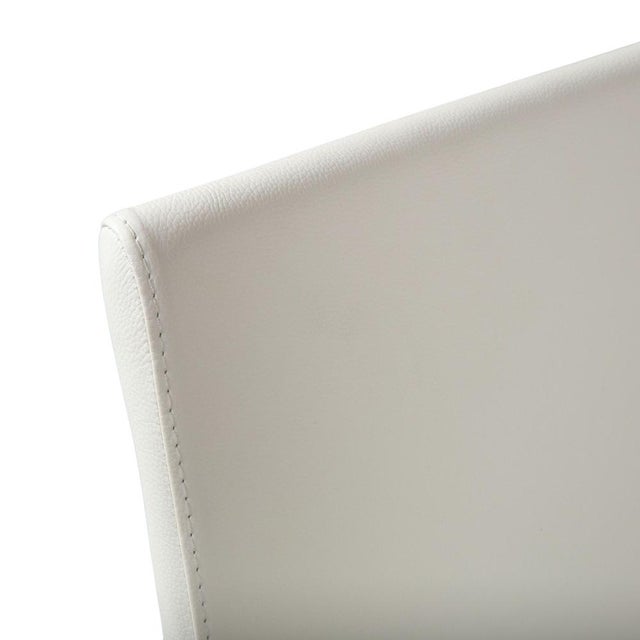 White Minimalist Wooden Bed in White by Hülsta For Sale - Image 8 of 15
