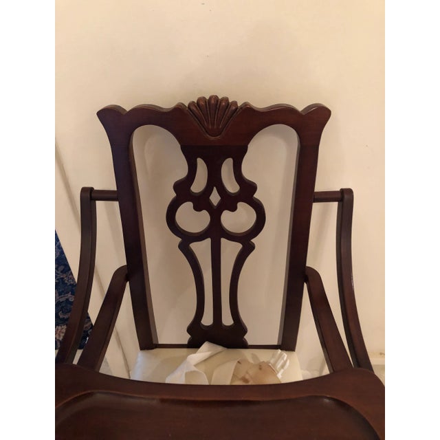 Young Hinkle Mahogany Child’s High Chair Chairish