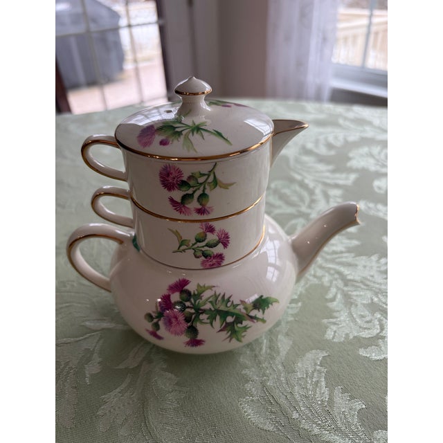 1950s Royal Winton Grimwades Stacking Teapot For Sale - Image 10 of 10
