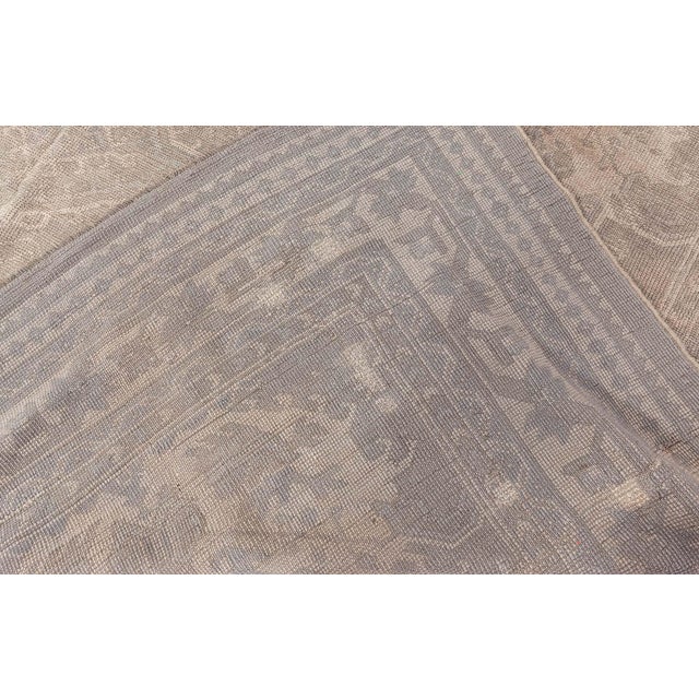 Turkish 1920s Turkish Oushak Rug For Sale - Image 3 of 8