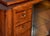 Wood French Art Deco Rosewood Veneer Cabinet With Eight Drawers and Glass Display Case For Sale - Image 7 of 12