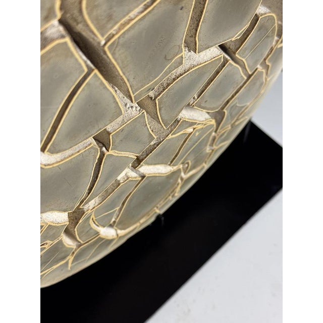 Septarian Nodule on Stand For Sale - Image 9 of 14