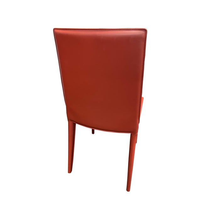 Wood Design Within Reach Russian Red Bottega Chairs- Set of 2 For Sale - Image 7 of 10