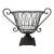 Vintage French Garden Urn Pedestal Planter With Decorative Scroll Handles For Sale
