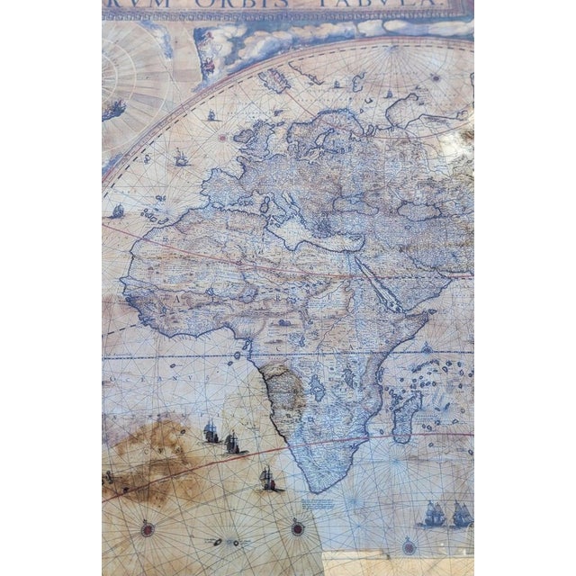 1864 Map of the World 1648 Roberts Maps 2018 Limited Edition Print 6 of 100 For Sale - Image 11 of 18