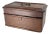 19th Century American Georgian Style Rustic Primitive Wood Box For Sale