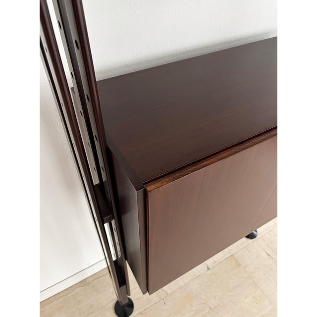 Wood LB7 Bookcase by Franco Albini for Poggi Pavia, 1970s For Sale - Image 7 of 18