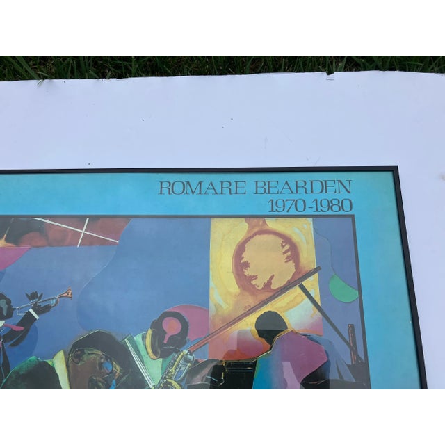 1980s Romare Bearden 1981 Poster for the Brooklyn Museum For Sale - Image 5 of 8