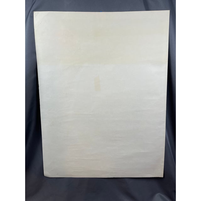 Mid 20th Century Mid Century Block Print Anne Meredith Barry Signed Numbered Summers Garden For Sale - Image 10 of 10