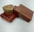 1920's Vintage Heart Shaped Italian Leather Box For Sale - Image 9 of 10