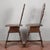 Set of Rustic Wood Chairs and Stools For Sale - Image 3 of 17