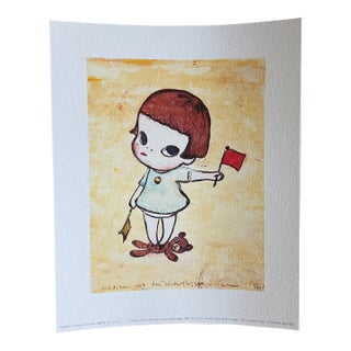 Yoshimoto Nara, Mädchen Mit Den Winkerflaggen, 1996, Copyright Yoshimoto Nara 2002, Printed in Germany For Sale