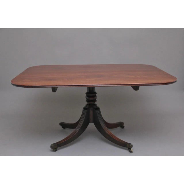 Brown Mahogany Breakfast Table, Early 1800s For Sale - Image 8 of 8