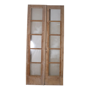 Late 19th Century Double French Glass Doors - A Pair