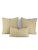 From F. Schumacher is L'Orient Fret pillow cover. The fabric is made from 57% Linen 17% Bamboo and 15% Polyester. A large...