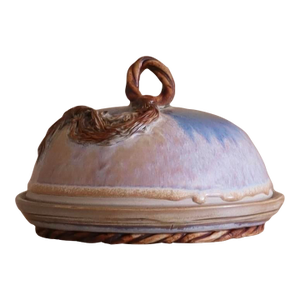 1980s Ceramic Cloche With Intricate Tassel