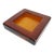 1970s Blenko Block Glass Ashtray/Catchall, Attributed For Sale