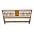Vintage Baker Furniture Hollywood Regency Walnut King Size Headboard For Sale