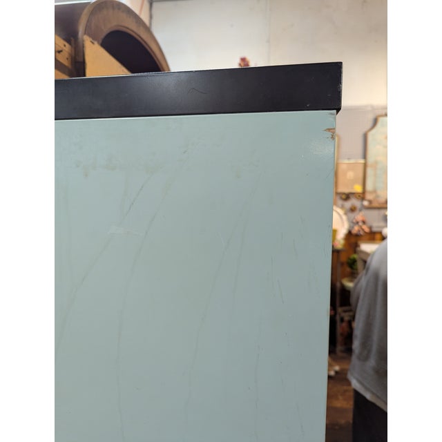 Metal 1950s French Office Cabinet For Sale - Image 7 of 11