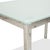 Modern Silver and Glass Dining Table from Calligaris For Sale - Image 3 of 11