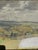 Blue Heinrich Pforr, Wide Heights, Village and Valley Landscape in the High Meißner, 1890s, Oil on Canvas For Sale - Image 8 of 13