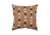 Decorative pillow; knife edge; hidden zipper closure; 90/10 feather/down insert Dry Clean