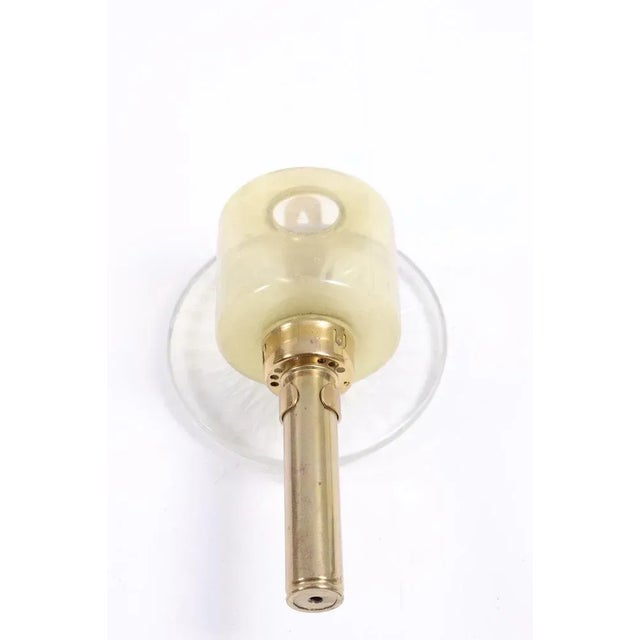 1960s Mid-Century Wall Candleholders in Brass, Sweden, 1950s, Set of 4 For Sale - Image 5 of 7