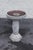High Quality American Made Cast Stone Bird Bath With Raised Floral And Leaf Motif. Features A Circular Basin Resting On A...